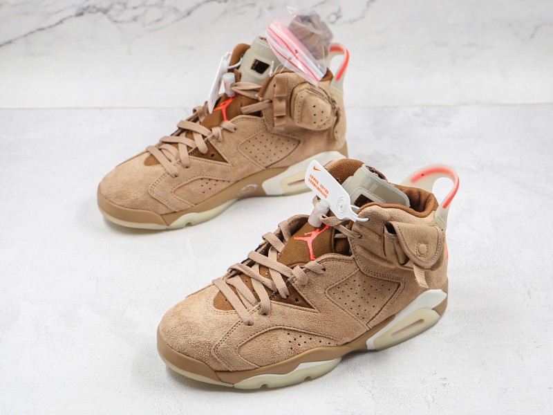 Nike Travis Scott Air Jordan 6 British Khaki - Modo Zapatillas | zapatillas en descuento