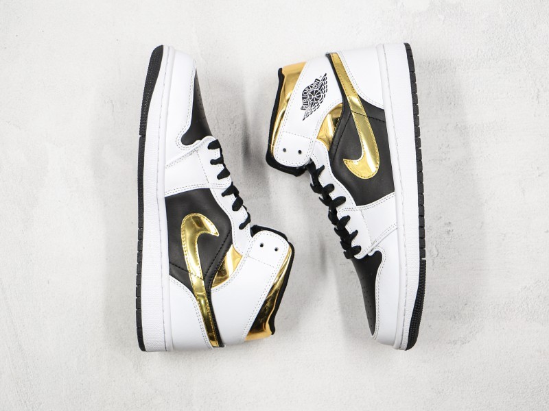 Nike Air Jordan 1 Mid Metallic Gold - Modo Zapatillas | zapatillas en descuento