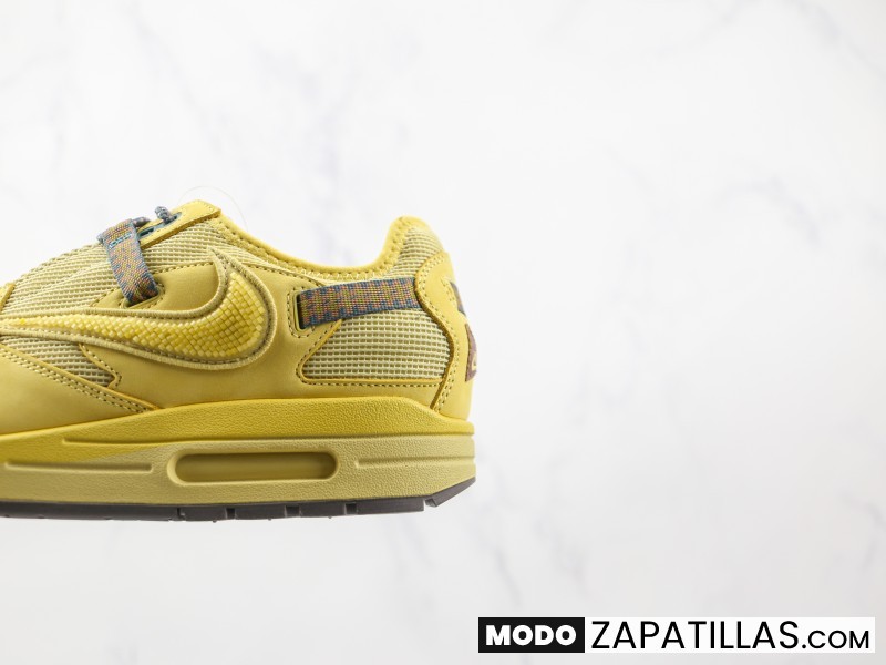 NIKE AIR MAX 1 TRAVIS SCOTT CACTUS JACK SATURN GOLD SHOES - BLVCKS STREET CULTURE