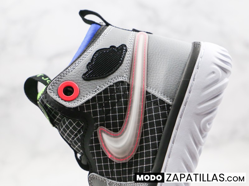 Nike Air Jordan 1 High React Black Particle Grey - Modo Zapatillas | zapatillas en descuento