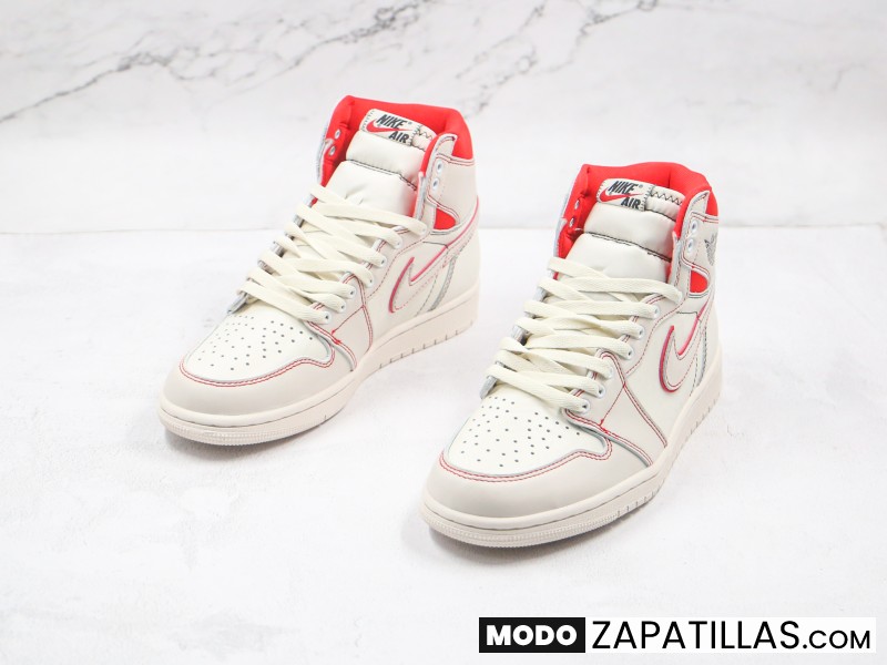 Nike Air Jordan 1 Retro High Phantom Gym Red - Modo Zapatillas | zapatillas en descuento