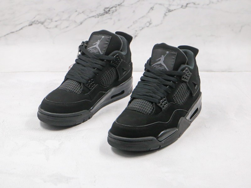 NIKE JORDAN 4 RETRO || Nike Air Jordan 4 Black Cat - Modo Zapatillas | zapatillas en descuento