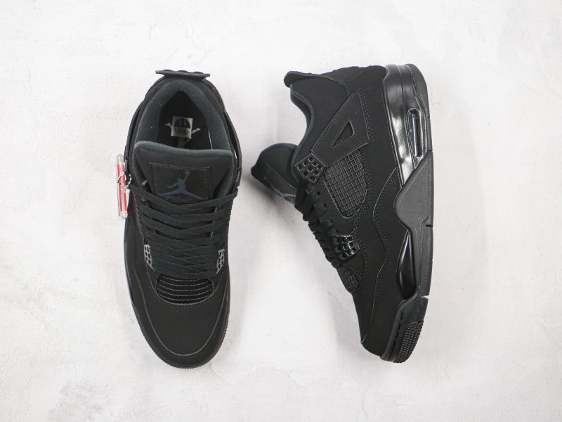 NIKE JORDAN 4 RETRO || Nike Air Jordan 4 Black Cat - Modo Zapatillas | zapatillas en descuento