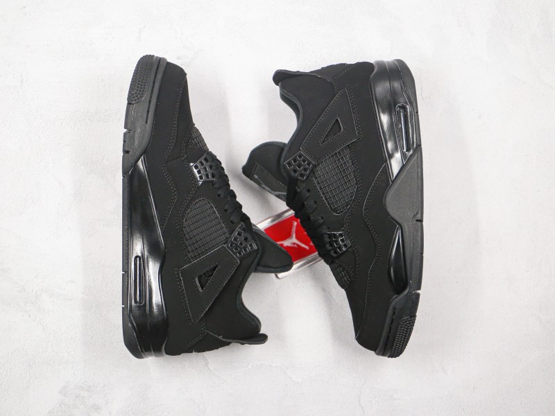NIKE JORDAN 4 RETRO || Nike Air Jordan 4 Black Cat - Modo Zapatillas | zapatillas en descuento