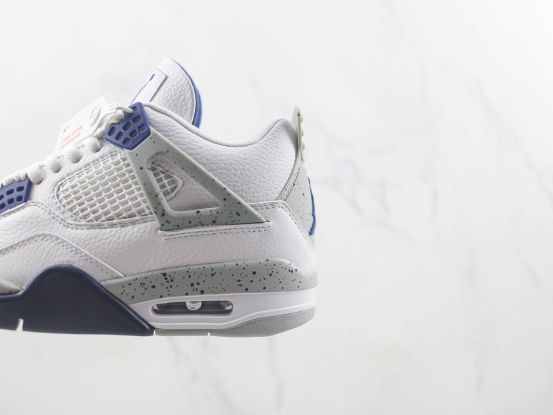 NIKE AIR JORDAN 4 RETRO || Nike Air Jordan 4 Retro White Midnight Navy - Modo Zapatillas | zapatillas en descuento