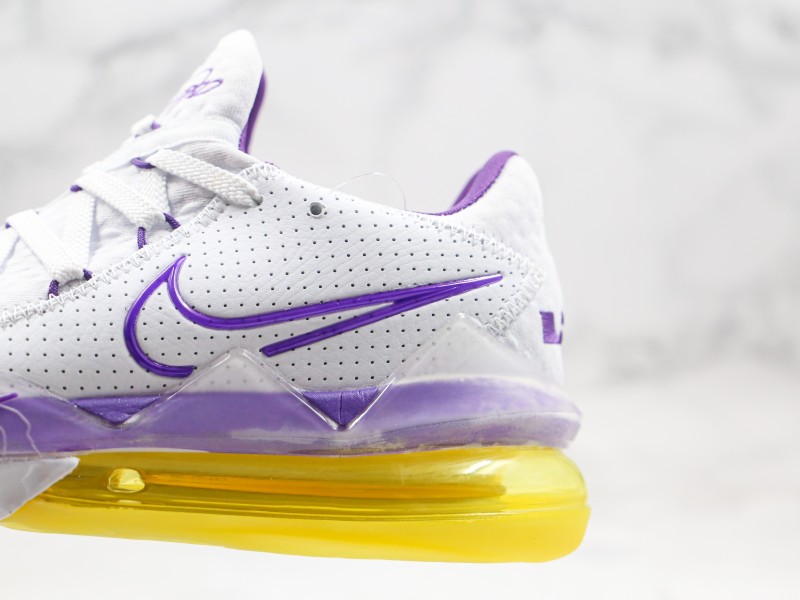 Nike LeBron 17 Low "Lakers Home" Modelo 105H - Modo Zapatillas | zapatillas en descuento