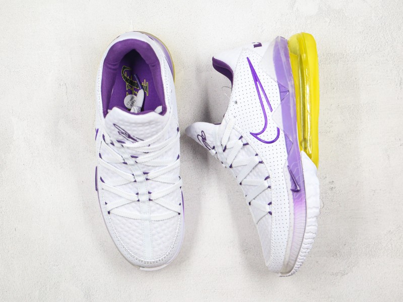 Nike LeBron 17 Low "Lakers Home" Modelo 105H - Modo Zapatillas | zapatillas en descuento