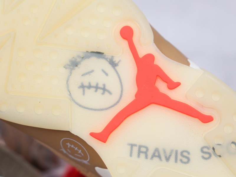 Nike Travis Scott Air Jordan 6 British Khaki Modelo 105 - Modo Zapatillas | zapatillas en descuento