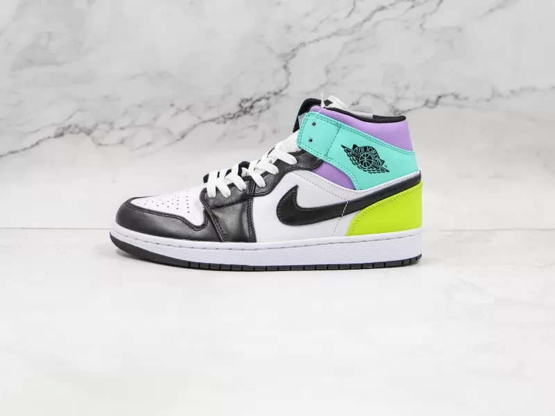Nike Air Jordan 1 Mid Pastel multi-color - Tienda de Tenis de Hombre Tienda de Tenis Mujer