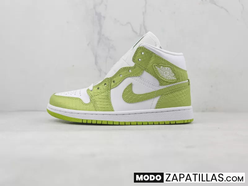 Nike Air Jordan 1 Mid Green Python - Modo Zapatillas | zapatillas en descuento 