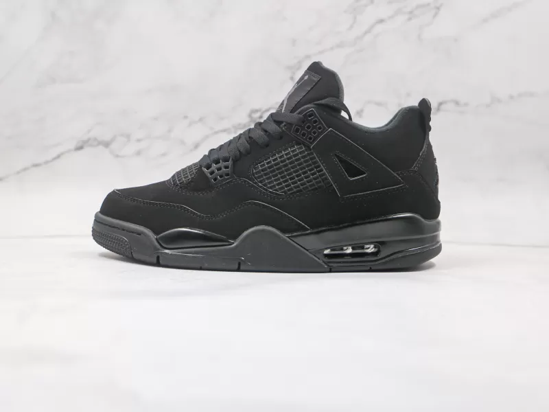 NIKE JORDAN 4 RETRO || Nike Air Jordan 4 Black Cat - Modo Zapatillas | zapatillas en descuento