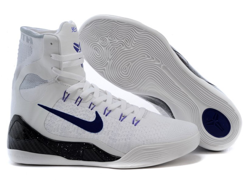 Nike Kobe 9 Elite || Nike Kobe IX Elite - versión blanca swoosh azul oscuro - Modo Zapatillas | zapatillas en descuento