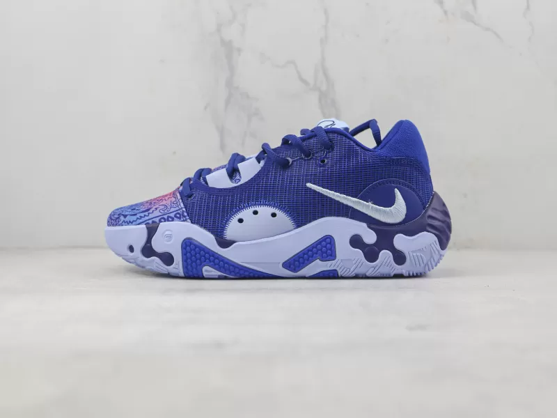 NIKE PG 6 || Nike PG 6 Blue Paisley - Tienda de Tenis de Hombre Tienda de Tenis Mujer 