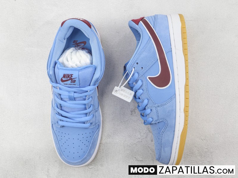 Nike SB Dunk Low Valour Blue Team Maroon - Modo Zapatillas | zapatillas en descuento