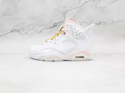 Nike Air Jordan 6 Gold Hoops
